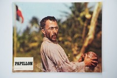 Photo Cinema Lobby Cards Papillon 22X28 CM 1970 Dustin Hoffman