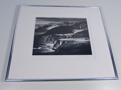 Morley Baer Photograph Signed Division Knoll & Bixby Sur Coast California 1982
