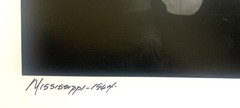 JIM MARSHALL – MISSISSIPPI – 1964 / 1995 – SIGNED – 16″ X 20″ – EMBOSSED STAMP.
