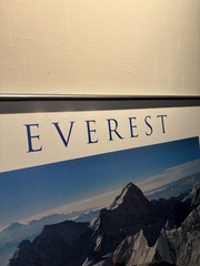 1996 Everest Film Expedition Framed Film Poster Signed David Breashears IMAX