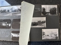 Old Photo Album Civilian with Flaws, Travel 1962, /24