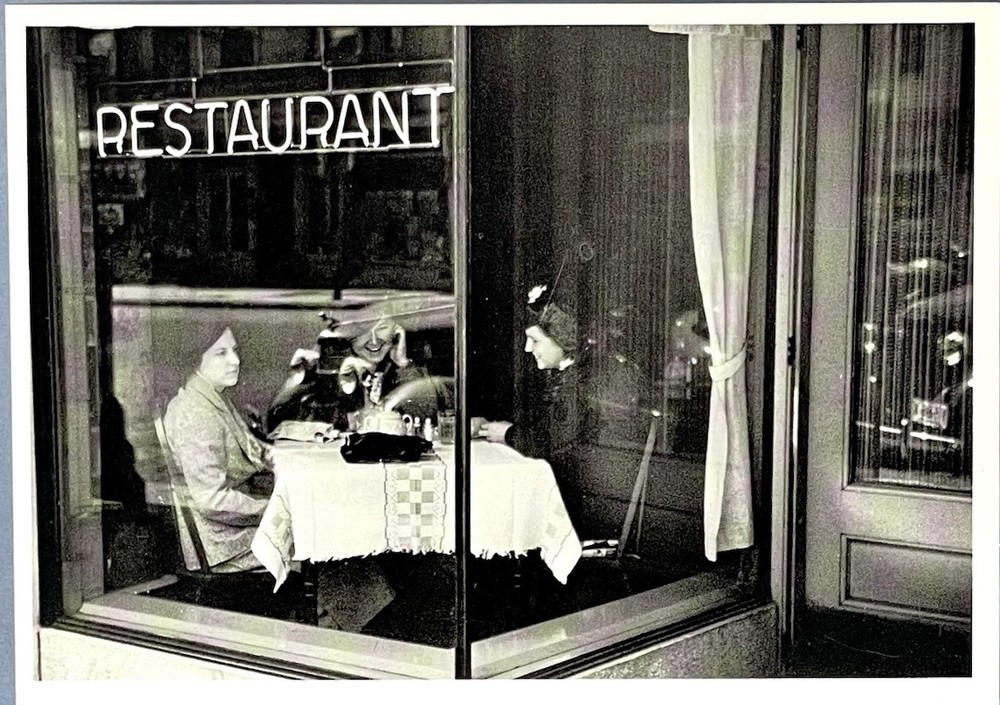 Sunday Dinner Jackson, Ohio 1936 Fotofolio Art Photo Print Card 4.25”x6”