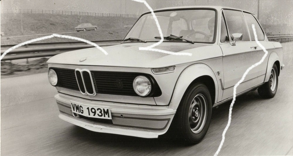 21×16 Archive Photo 1974 BMW 2002 Turbo Photo