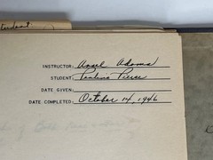 1946 Ansel Adams California School of Fine Arts 1st Photography Dept Collection