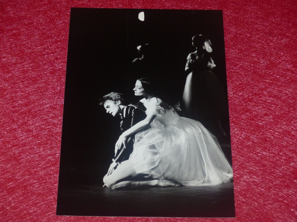 Dance Ballet Photo Colette Masson Mikhail Baryshnikov Giselle 1985 Opera Paris