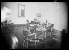 Vintage Black And White Photo Glass Plate Negative 13X18 Cm Antique Living Room