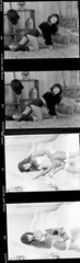 1 roll 15 negatives black & white medium format Kodak TMAX film sexy pin up
