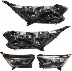For 2017 2018 2019 2020 2021 Honda CRV LX/EX/EX-L Halogen Headlight Headlamp (No