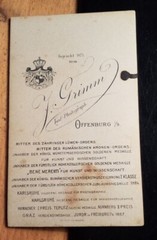 Man with beard & pinch portrait/CDV J. Grimm Offenburg i. B.