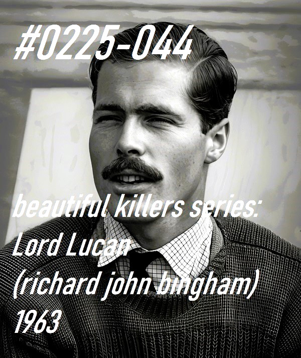 VINTAGE MALE PORTRAIT #0225-044 -lord lucan 1963 – free shipping in usa