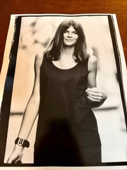 Vintage Silver Gelatin Print Of Fashion Model Joel Brodsky Studios 14″ x 11″