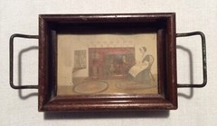 Vintage Fred Thompson Miniature Photograph Tray