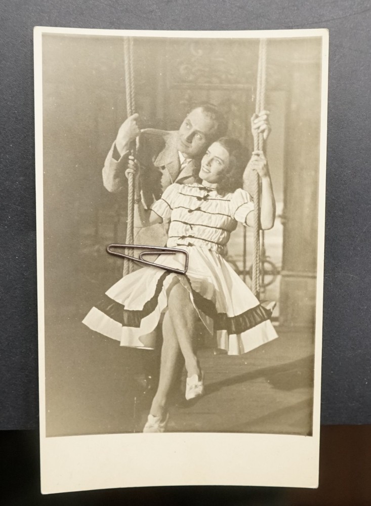 Photo Portrait Actor Postcard Woman Erwin Zirwes Theatre Model Cologne Costume