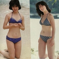 Seiko Matsuda, Akina Nakamori, Nana Okada, Reiko Ohara and others in swimwear /