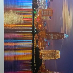 Signed Color City Skyline Night Photography Photo Prints on Paper (2)