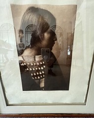 Framed Edward Curtis Arikara Girl C 1908 Christopher Cordozo
