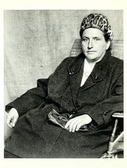 GERTRUDE STEIN 1926 Photo By MAN RAY Fotofolio Art Print Card Vintage 1997