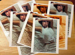 1999 S Vega Model Photo Lot Contact Sheets Polaroids Daniel Kim MIKCO Fashion