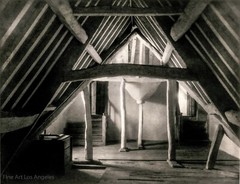 Frederick Evans photo, «The Loft at Kelmscott Manor» 1896, England
