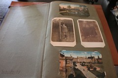 Great old photo postcard album – 200 photos and cards from around 1910