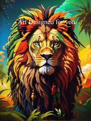 Digital Image Picture Photo Wallpaper Background, Lion King of the Jungle  