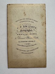 orig. CDV Photo Photograph Picture Old Fashion Man Gentleman Circa 1865 Knights London