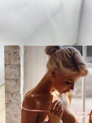 Contemporary Pinup Girl 4×6 Photo – Fine Art Color Print – Blonde Female Form