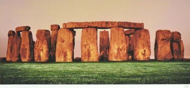 Robert Sheer Spirits of Stonehenge SIGNED Single Exposure Photo England #’d art