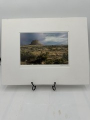 Desert Southwest Matted Photography Print Mesa Butte Signed Numbered Landscape