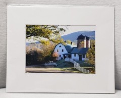 Old Dairy Barn Hot Springs VA Picture Photo by Cristie & Co Matted 8×10 NEW NIP