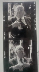 Vintage MARK SENNET ‘Family Plot’ ALFRED HITCHCOCK Portrait SIGNED Photograph
