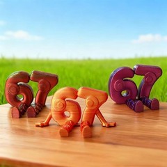 Precision-Made Stable Quick-Install 3D Printed Digital Figurine Desktop Ornament