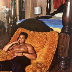 “MUHAMMAD ALI ‘The Greatest’ BOXING LEGEND “ART PORTRAIT” “Relaxing On Phone”