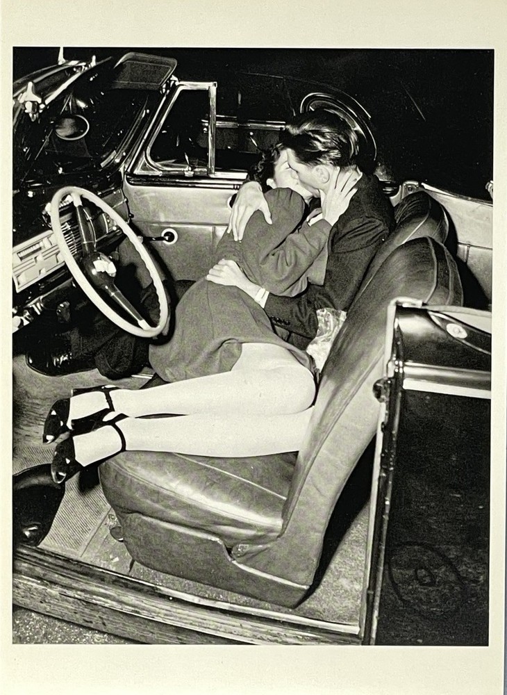 Drive-In Theater 1940s Art Photo Print Card 4”x6” Fotofolio