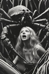 24 ~ 4X6 Glossy HORROR Fine Art ‘ Spider Crab ‘ Photo FANTASY Set ! 3413729