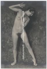 HERMANN SCHIEBERTH Young Woman Nude Dancer Nude Judaica Vintage – XXL