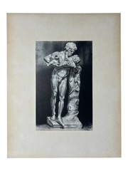 Mounted Classical Sculpture Study Photography STUDY – 1923 Pexcil, on paper Coll