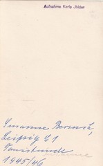 Vintage Photo Pretty Girl in Evening Dress Leipzig Snapshot 1945-V