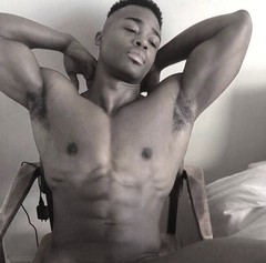 90′ male models photos printed from photographers original negative