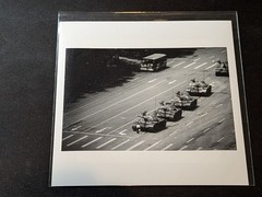 Stuart Franklin – Signed – Tank Man Tiananmen Square – Magnum 6″x6″