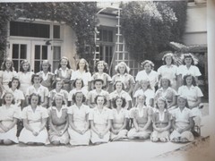 Rare Vtg 40s Marlborough School Junior High School Students 1944 Los Angeles CA