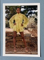 Beautiful African American Female Figurative Art Model Nice Set Of Outdoor Poses