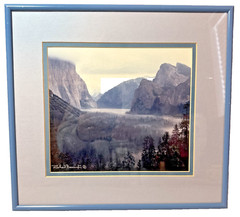 Yosemite Valley National Park Art Photo Signed By Richard Barrington 13″x12″