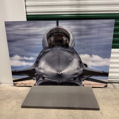 Peter Lik «Intimidator» 150cm 5’x3′ Aviation Plane Recess Mount Picture with COA