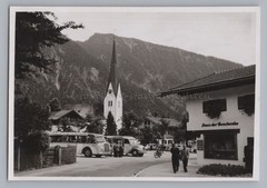 Bayrischzell – Church Coaches House of Gifts – Old Photo 1950s