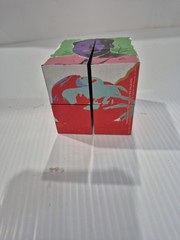 ANDY WARHOL Photo Picture Cube Magic Puzzle D4