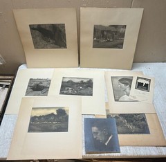 Collection of HENRY BUERGEL GOODWIN Uto Sweden & Portrait GELATIN Photographs