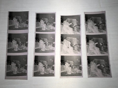 NEWLY FOUND Hendrickson PHOTO Contact Sheet Proof Negatives HOUSE DOCTOR & CHILD