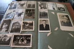 Great old photo postcard album – 200 photos and cards from around 1910