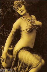 pin up art photograph vintage canvas print model gatsby painting lady old